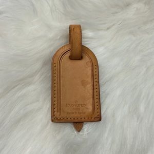 Authentic Louis Vuitton Luggage Tag